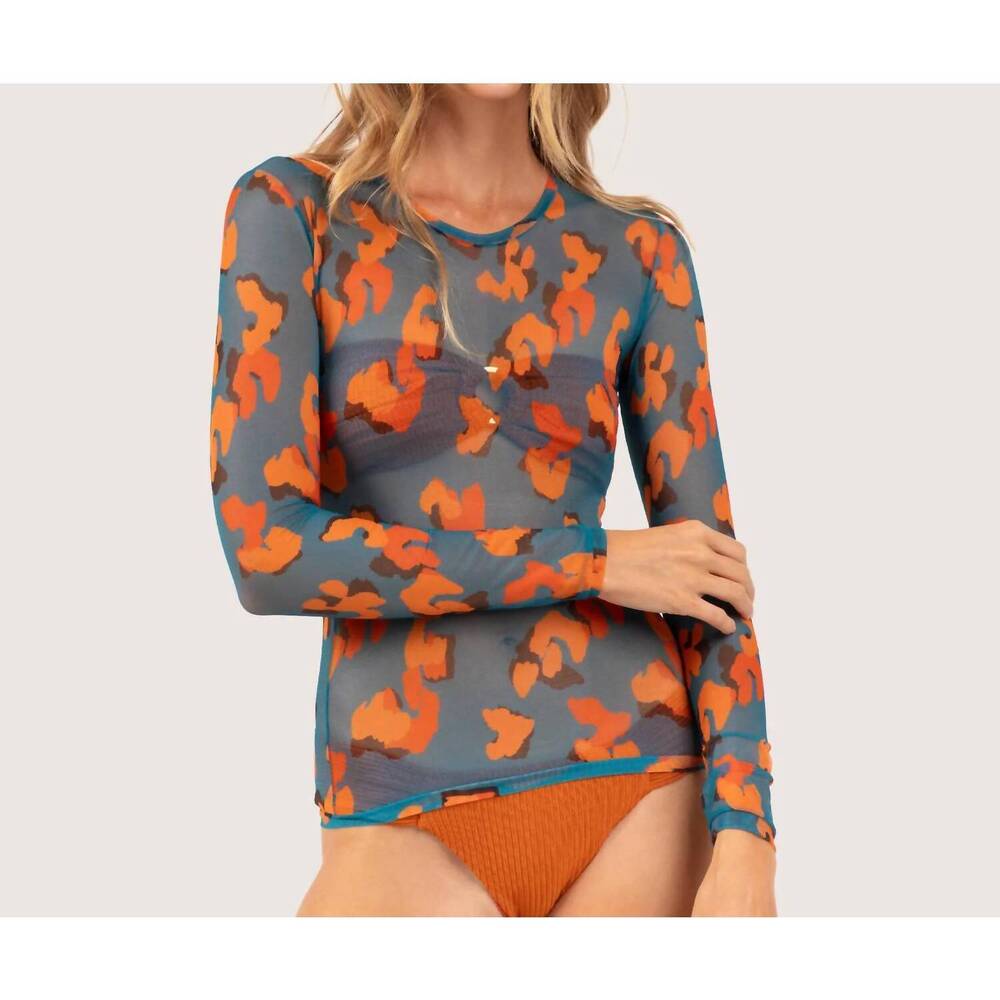 NEW RIO DEL SOL harper long sleeve top in luma
